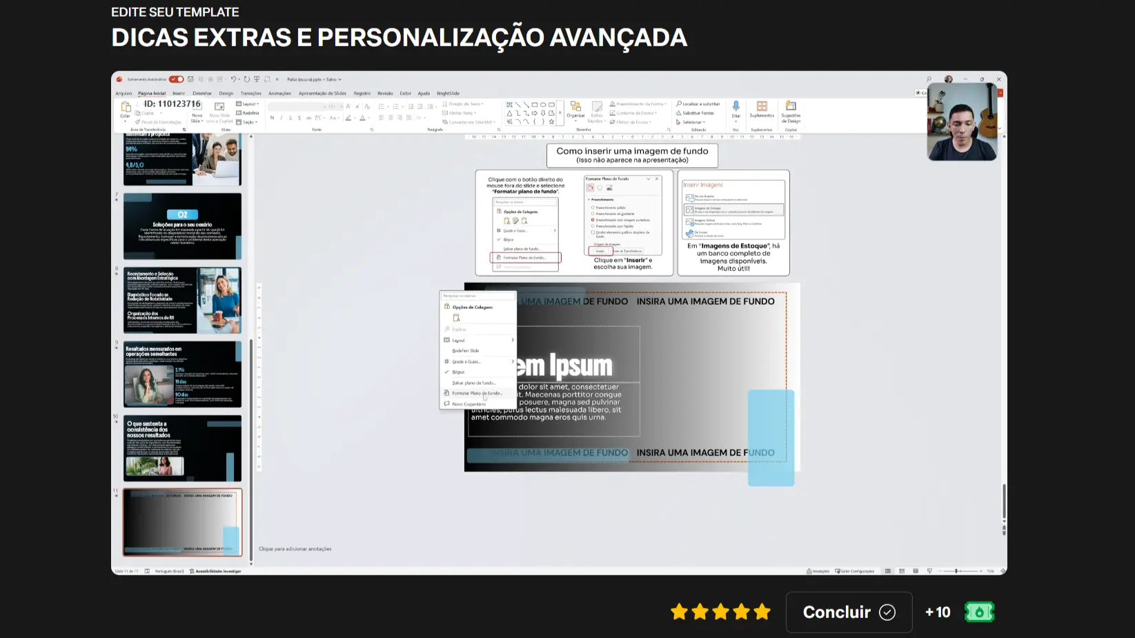 Curso completo do Arsenal de Slides