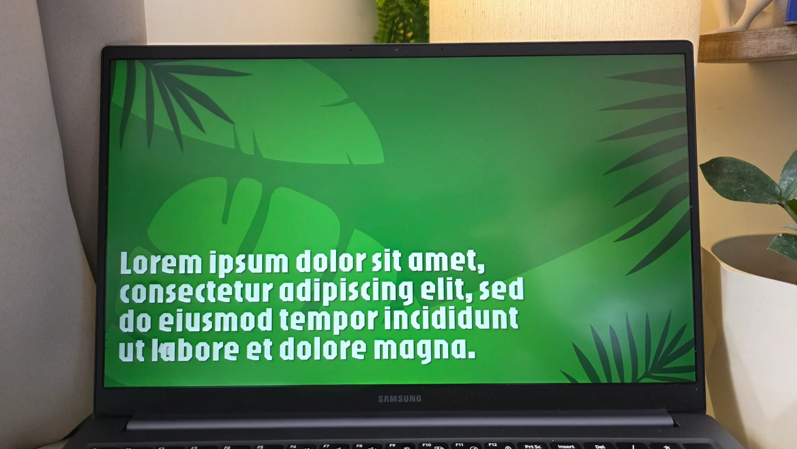 Exemplos de slide de impacto do Template Brasil